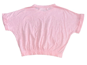 Vintage Havana girls rhinestone Paris cropped tee M(10-12)