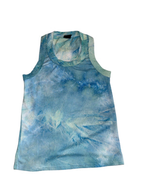 Pixie Lane girls ribbed racerback tank top 9-10