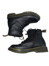 Dr Marten girls Air Wair black combat boots 2