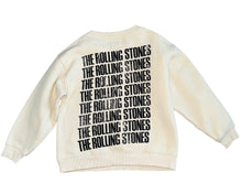 Zara girls Rolling Stones leopard lips sweatshirt 8-9