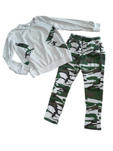 Joah Love boys 2pc camouflage pants set 5