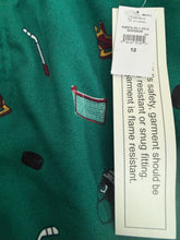 Gap boys flannel hockey theme PJ pants 12 NEW
