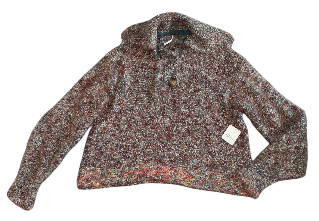 Free People women’s Stella marled pullover sweater XS NEW