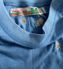 Vintage Havana girls cropped embroidered sunflower tee M(10-12) NEW