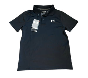 Under Armour boys Heatgear polo tee M(10-12) NEW