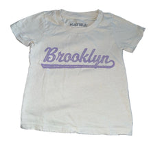 Katie J NYC tween girls Brooklyn distressed cropped tee M(10)