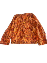 Momoni women’s silky floral blouse 44(large)