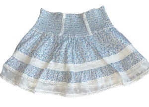 Katie J NYC tween girls Lara ditsy floral skirt S(7-8)