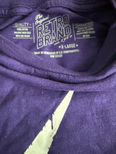 Retro Brand girls cropped lightning bolt graphic tee XL NEW