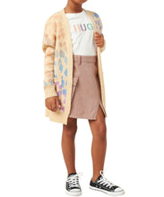 Hayden girls multi leopard open cardigan S(7-8)