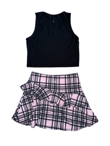 SLS Apparel girls 2pc tank and skirt set XL(12-14)