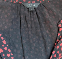 Rails women’s Jasmine Enamoured mini heart print dress L