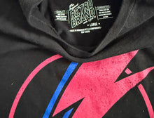 Retrobrand girls David Bowie graphic cropped tee L