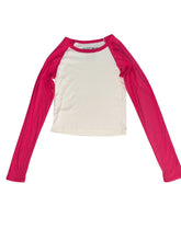 Katie J NYC tween girls colorblock top XL(14)
