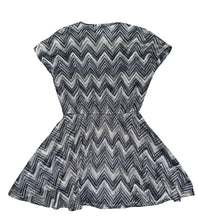 Elif for Jordan Taylor women’s chevron knit coverup dress S NEW