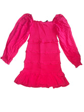 Katie J NYC tween girls Laila smocked dress M(10) NEW
