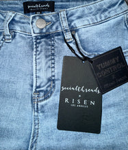 Social Threads x Risen women’s tummy control wide leg jeans 0/24 NEW