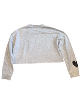 Revelation juniors cropped LOVE sweatshirt S