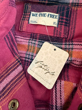 Free People women’s Nordic Chill plaid jacket XS NEW