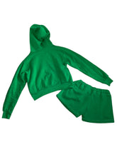 Vintage Havana girls 2pc zip hoodie and shorts set XL(16) NEW