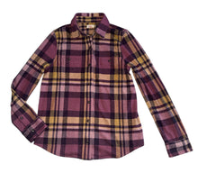 Faherty women’s Legend sweater button down plaid shirt XS