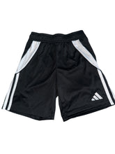 Adidas boys triple stripe black athletic shorts 11-12