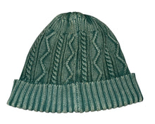 Free People Stormi washed cable beanie ONE SIZE