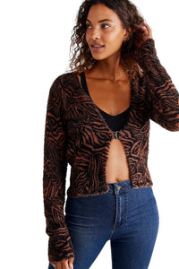 Free People women’s She’s All That cropped cardigan XS