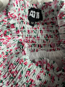 Katie J NYC tween girls Brooke floral skirt M(10)