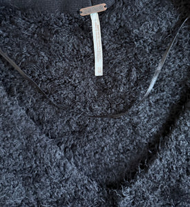 Free People women’s boxy mohair sweater XS