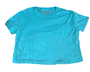 Katie J NYC junior women’s cropped round neck tee S