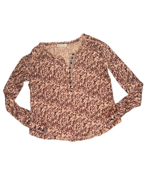 We The Free x Free People women’s Boy Meets Girl henley top XS