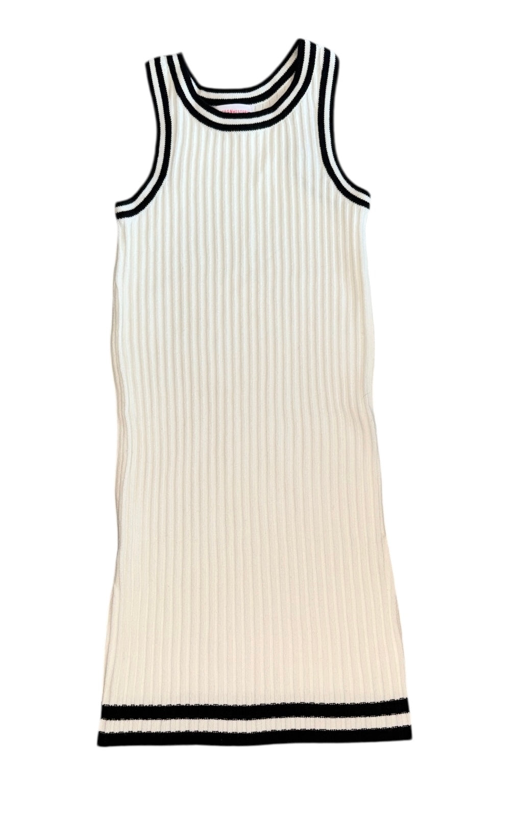 Design History Kids' Sleeveless Rib Knit Sweater Dress in Winter White at Nordstrom Rack, Size M (10) Design History Kids' Sleeveless Rib Knit Sweater Dress in Winter White at Nordstrom Rack, Size M (10)