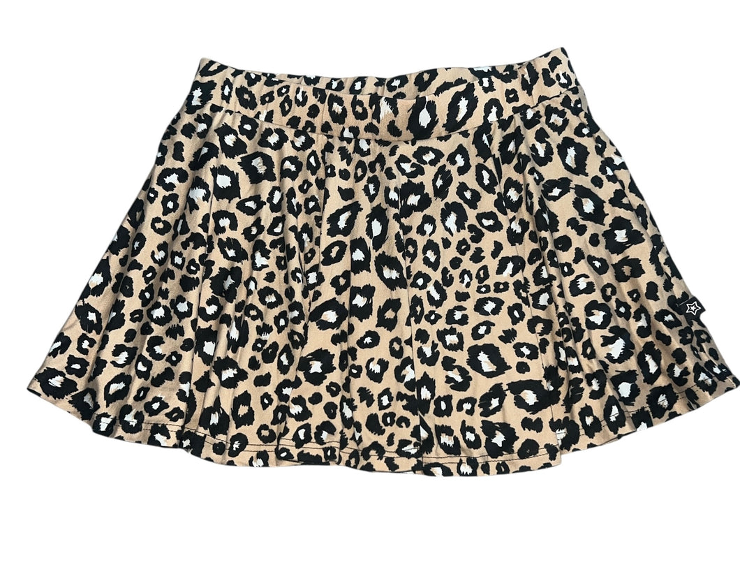Pixie Lane girls simply soft leopard mini skort 9-10
