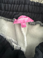 Edikted juniors contrast embroidered wide leg sweatpants XS