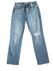Madewell Women’s Perfect Vintage Jeans ripped knee 25P