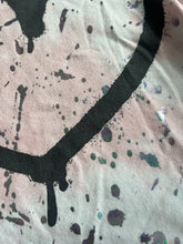 Pixie Lane girls metallic splatter heart top 9-10
