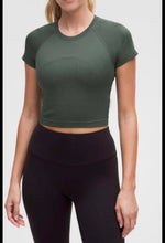 Lululemon women’s Swiftly tech crop tee 0