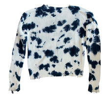 Flowers By Zoe girls distressed tie dye sweater M(8-10)