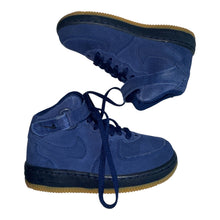 Nike toddler boys Force 1 mid LV8 Blue Void Gum 11C