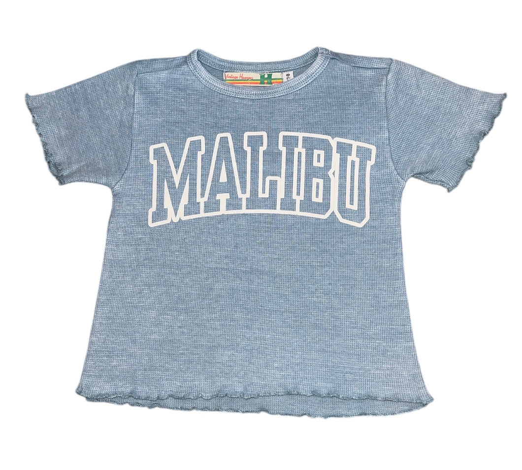 Vintage Havana girls scalloped Malibu tee S(7-8)