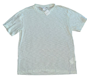 Club Monaco women’s striped burnout oversized tee XS NEW