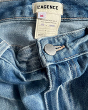 L’Agence women’s Milana low rise straight jeans in Clemente 31