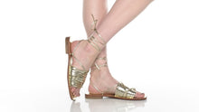 Free People women’s Cami Huarache wrap sandals 37.5 (7.5)