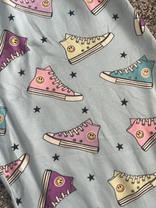 Pixie Lane girls sneaker print lounge pants 9-10