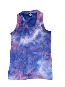 Pixie Lane girls ribbed racerback tank top 9-10