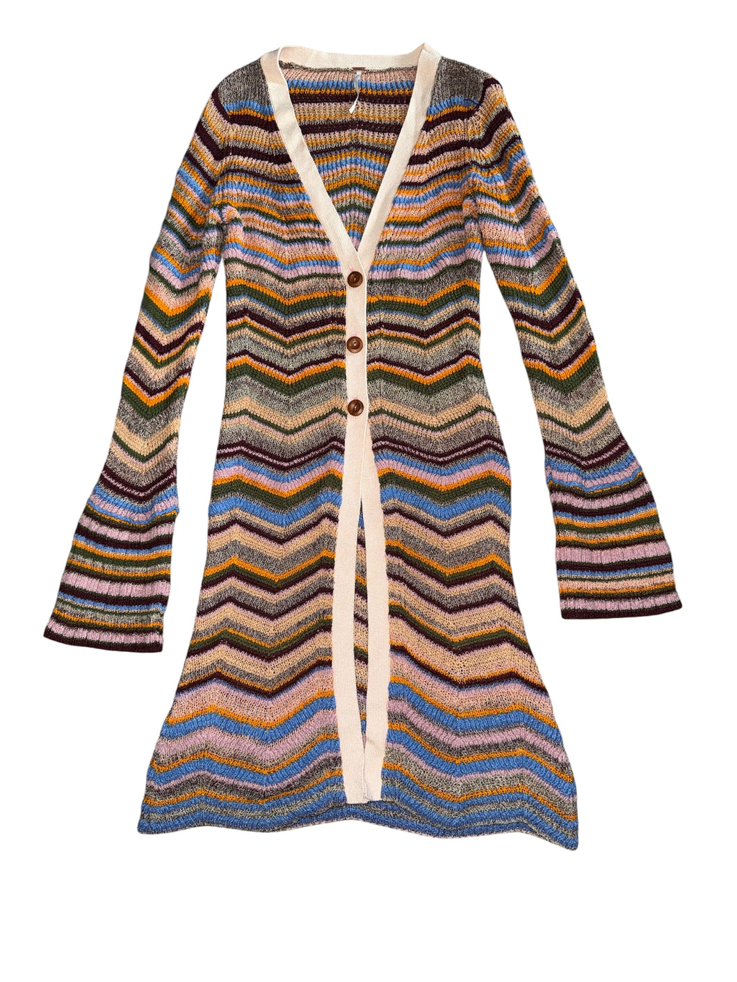 Free People women’s Ocean Waves cardigan XS