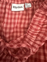 Rhythm women’s checkered Kirra maxi skirt sz 2
