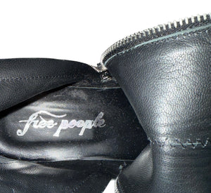 Free People women’s Mara zip up combat boots 37(6.5)
