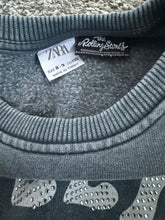 Zara girls rhinestone Rolling Stones sweatshirt 8-9